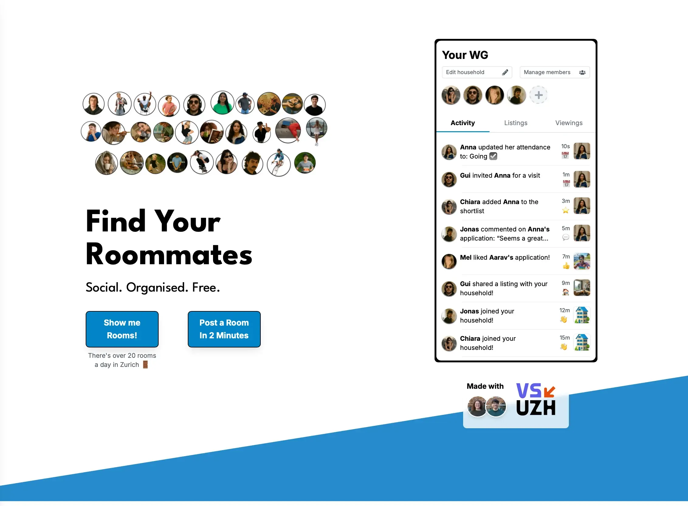 swiftliving.ch Desktop-Ansicht