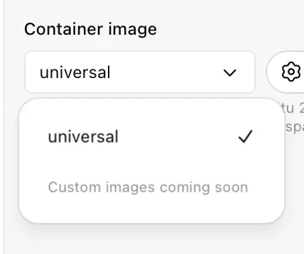 Containers coming soon